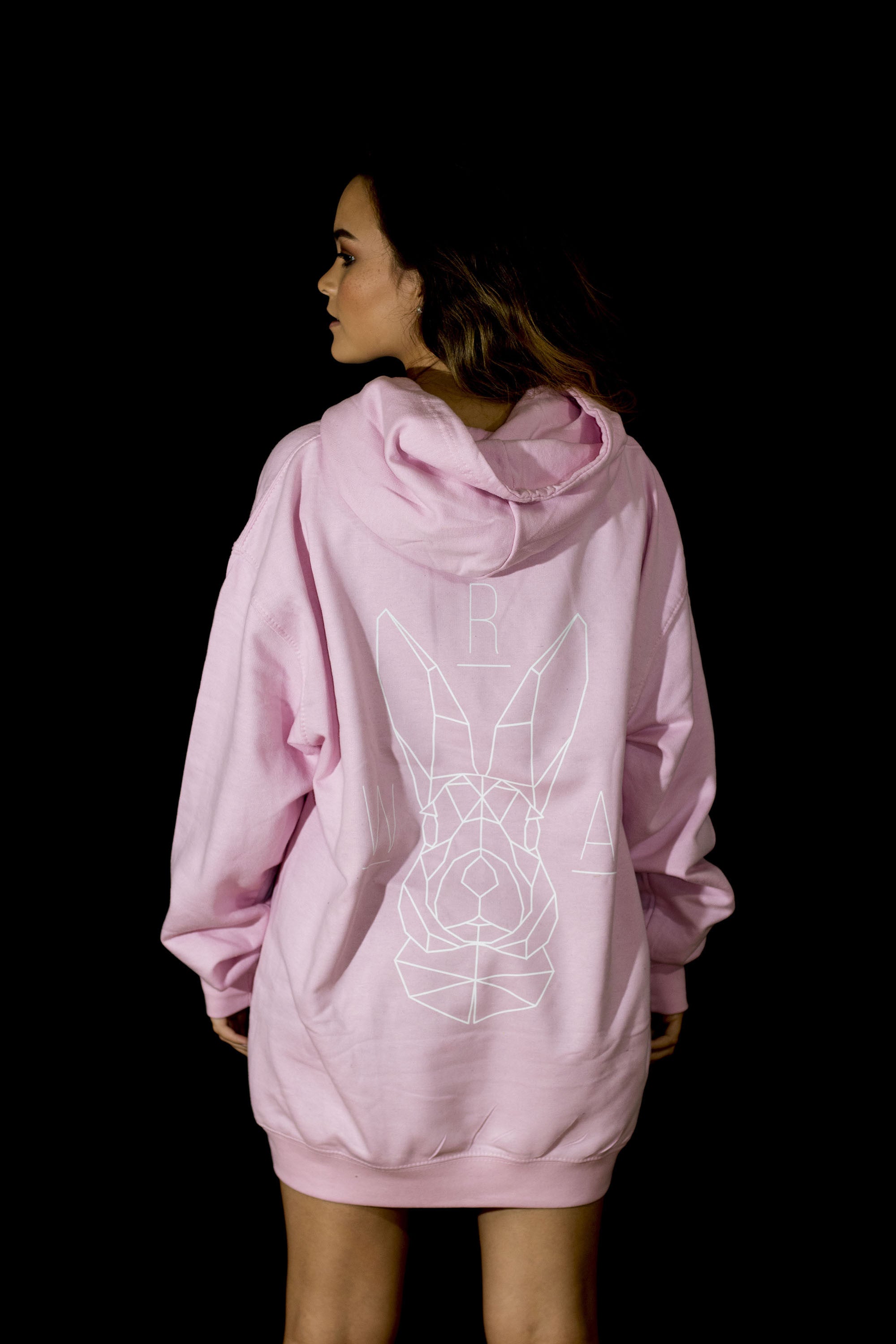 Classic WRA Big Rabbit Reverse Logo Pink